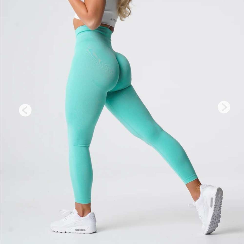 NVGTN Mint Contour Seamless Leggings - S